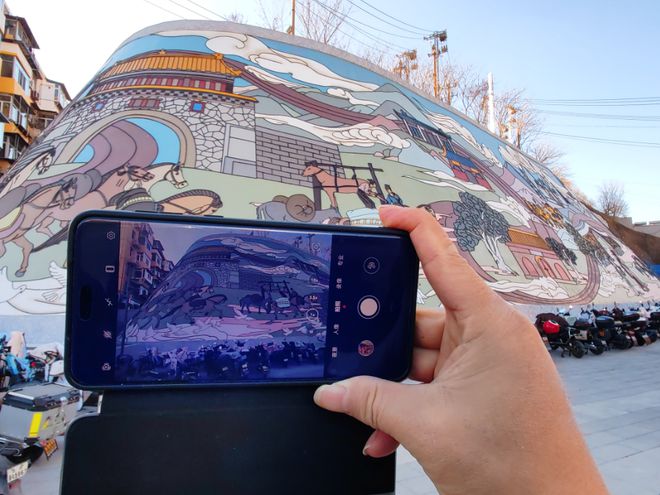 模式口地铁站附近上新！京西驼铃古道浮雕壁画(图2)